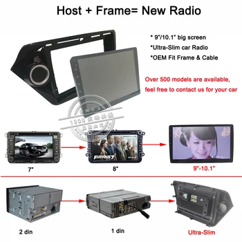 HANGXIAN Auto 2Din Radio Fascia cadru pentru Hyundai Elantra străine DVD auto gps Panoul de Bord Kit de Instalare Cadru Trim Bezel