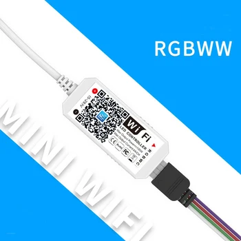Magic Home RGBCCT RGBWW Bluetooth Wifi de Control Inteligent APP telefon Alexa de Start Google Voice Control Pentru Benzi cu LED-uri de Lumină DC5-28V 11484