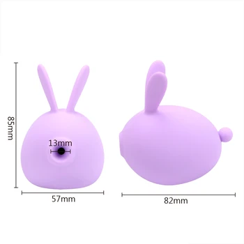 IKOKY Rabbit Vibrator Vibrator pentru Clitoris Vagin Stimulator Jucarii Sexuale pentru Femei Biberon Fraier Masaj Suge Vibratorul