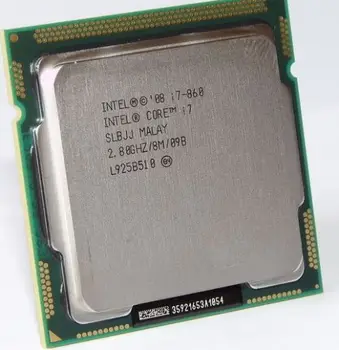 Intel Core i7 860 SLBJJ Quad Core CPU 2.80 GHz 8MB Solitara 1156 95W Procesor
