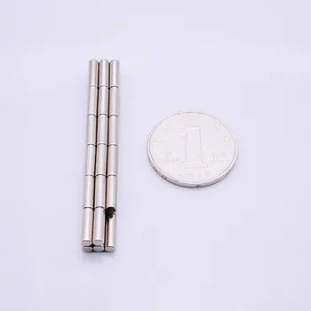 HKHK 200-1000PCS Rotund Diametru Cilindru Magneți 3x10 mm magnet encoder 3mm x 10mm magnetic puternic standard 3x10 mm