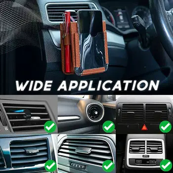 Auto-styling Auto Parasolar Pachetul de Card Titular Multifuncțional În Mașină Organizator Buzunar Pungă Pungă de Buzunar Auto Curatare Accesorii