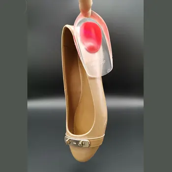 Bărbați Femei Înălțime crește tălpi Silicon Gel toc Ortezare Picior branțuri pentru pantofi picioare până invisiable suport arc talpa