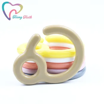 Teeny Dinti 10 BUC Plastic Inel de Dentitie Link-uri Pentru Copil Cărucior Jucarii Suzeta Cârlig de Plastic de Dentitie DIY Dummy Clipuri Copilul Farmece