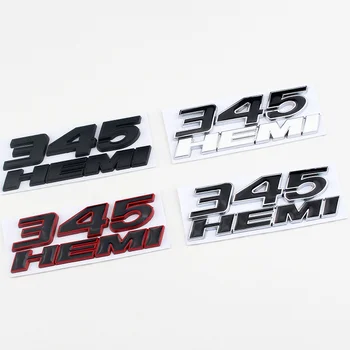 Pentru Încărcător Dodge Viper Challenger de Calibru RAM Durango Metal Car Styling 345 HEMI Emblema Decal Portiera Autocolant Acoperi Zgârieturile