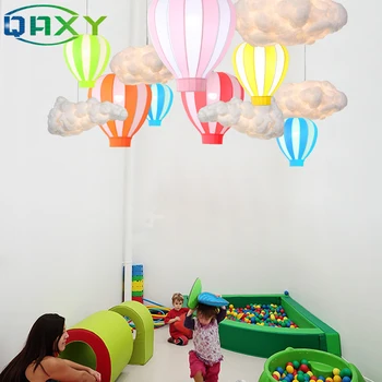 Inclus Cu Bec LED Minunat E27 Rosu/Albastru Pandantiv Lampă Tesatura de aer Cald Suspendate de Lumină Pentru Balon Dormitor Camera Copiilor[DC5235]