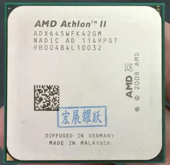 AMD Athlon II X4 645 X645 Quad-Core AM3 938 CPU de lucru în mod corespunzător Procesor Desktop