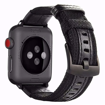 Sport Bucla Banda Curea Pentru Apple Watch 4 5 iWatch 40mm 44mm brățară Brățară Țesute Curea Nailon Curea+Reglabil Cârlig Incuietoare