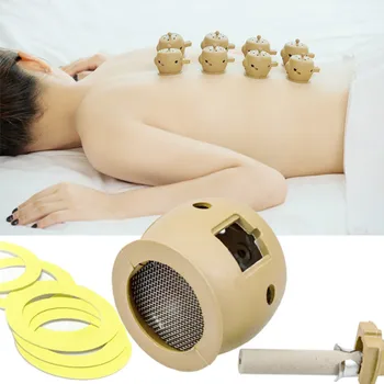 Moxibustion Cutie Chineză Moxa Bastoane Arzător Încălzire Punctul De Acupunctura Chineză Terapie Femei Gynaecopathia Mini Moxa Tub