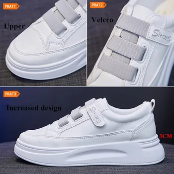 Femei Pantofi Casual Velcro Convenabil, Confortabil Pantofi De Sport Platforma De Fitness În Aer Liber Pantofi Albi Zapatos De Mujer Zapatos