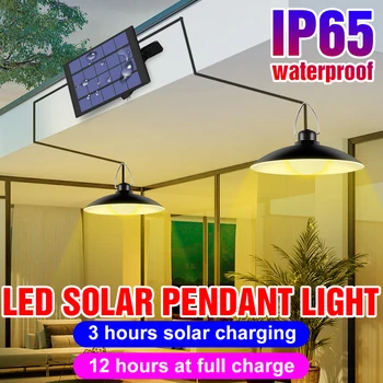 Solar Lumina LED-uri în aer liber cu LED-uri Impermeabil Lampa Camping cu LED Solar Candelabru 15W 20W Lumina Portabila de Urgență Lampă de Iluminat Gradina