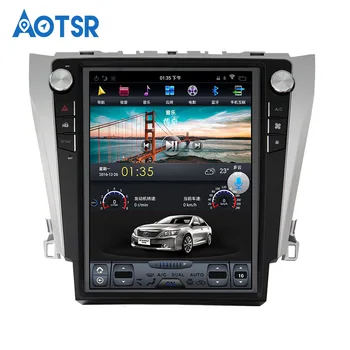 Navi Gps android 8.1 4+6GB Tesla stil GPS Auto tracker Pentru CAMRY 2012+ auto stereo nu DVD player dash cam camera auto recorder