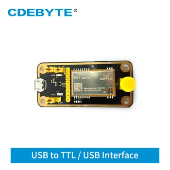 E31-433TBL-01 Test de Bord USB to TTL Test de Bord AX5243 17dBm 433MHz FEC Io de Emisie-recepție Wireless Module E31 Serie de Module EBYTE