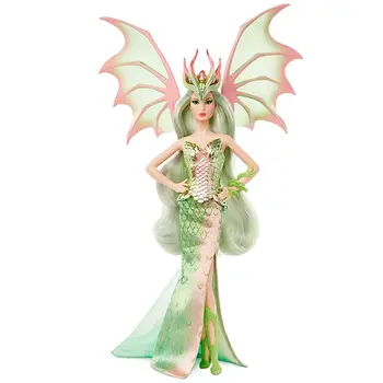 Jocuri Barbie Originale Semnătura Mitic Muza Fantezie Dragon Împărăteasa Colecție Limitată Serie Papusa De Ziua Iubită Jucarii Copii