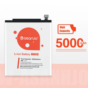 Original, Baterie de Mare Capacitate BN43 Pentru Xiaomi Redmi Notă 4X / Nota 4 globală Snapdragon 625 5000mAh + instrumente 11998
