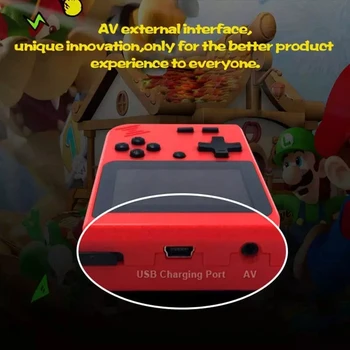 2021 Nou 400 Din 1 Jocuri MINI Portabil Retro Video Consola de jocuri Portabile Jucători Boy 8 Bit 3.0 Inch Ecran LCD Color, Gameboy