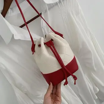 Noua Moda Femei Genti Pentru Femei 2020 Cordon Găleți Femei Singure Messenger Bag sling bag de sex feminin husă