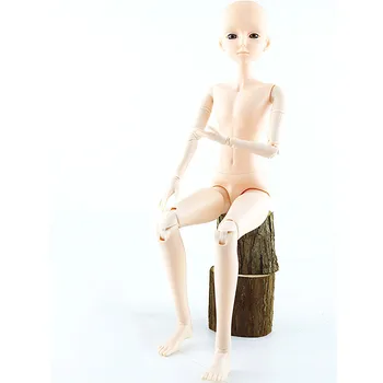 Picătură de Transport maritim de sex Masculin Bjd Păpuși 21 Mobile Articulate de Piele Normala Papusa Jucării 60cm DIY Goala Nud Ochii 3D Șeful Corpului de Jucărie Pentru Fete