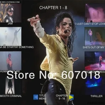 FIERBINTE MJ Michael Jackson Clasic RĂU Periculoase Gem de Aur Bodysuit Costum Sacou Pantaloni pentru Performanta de Colectare 1990