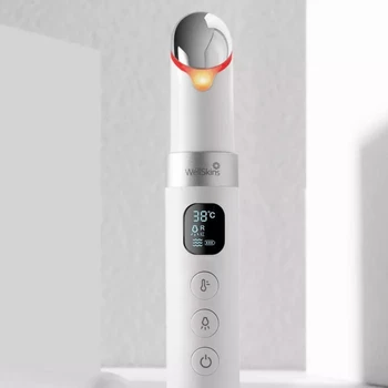 YouPin Ochi Fata Masaj Anti-Imbatranire Portabil Terapie cu Lumină, Temperatură Reglabilă USB Reîncărcabilă LED Ecran WellSkins Frumusete