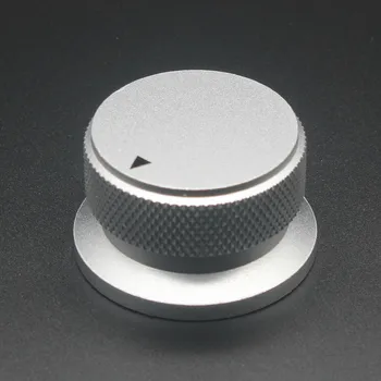 Din Aliaj de aluminiu Buton Potentiometru Cuptor Electric, Aparat Amplificator Audio Butonul de Reglare 34 x 20mm
