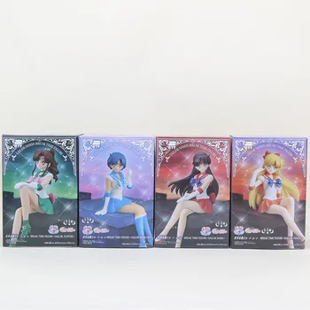 Anime Sailor Moon Acțiune Figura venus, Mercur, Marte, Jupiter PVC figura Kit Brinquedos 13cm