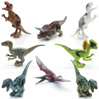 Dinozaur Jurassic World Cifre Tyrannosaurus Rex Blocuri Compatibil Cu Dinozauri De Jucărie Pentru Copii