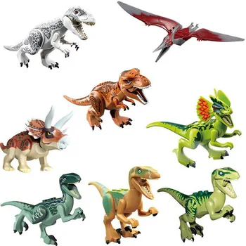 Dinozaur Jurassic World Cifre Tyrannosaurus Rex Blocuri Compatibil Cu Dinozauri De Jucărie Pentru Copii