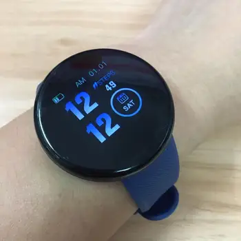 D18 Ceas Inteligent 2020 Sport Fitness Smartwatch Bărbați Femei Copii Reloj Tensiunii arteriale Brățară Inteligent Pentru IOS Android amazfit gts