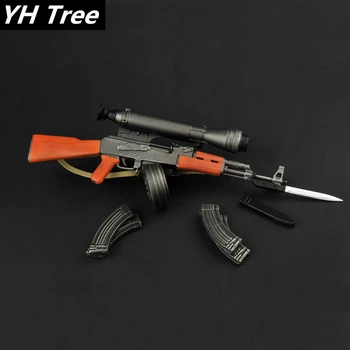 1/6 Scară AK47 Pușcă de Asalt AK Serie Pușcă Automată de Armă Jucării Modelul de 12