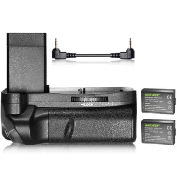 Neewer Vertical Grip Baterie și 2-Pack 1020mAh LP-E10 Li-ion Acumulator de schimb Kit pentru Canon EOS 1100D/1200D/1300D/Rebel T3