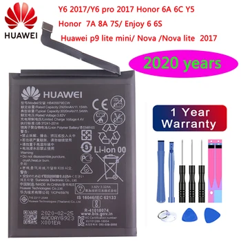 2020 Huawei Originale 3020mAh HB405979ECW Acumulator Pentru Huawei Nova CAZ-AL10 CAZ-TL00 Bucura 6S Onoare 6c Y6 PRO 2017 Y5 2017 p9 lite