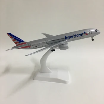 20CM American Airlines Boeing 787 Avion model Statele Unite ale americii B777 model de Avion 16CM Aliaj Metal turnat sub presiune model de Avion de Jucărie