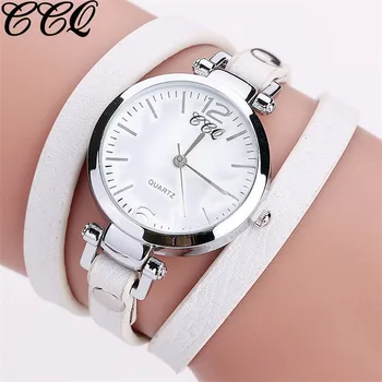 CCQ Noua Moda de Lux din Piele Brățară Ceas Doamnelor Cuarț Ceas Casual pentru Femei Ceasuri Relogio Feminino de Vânzare Fierbinte 533