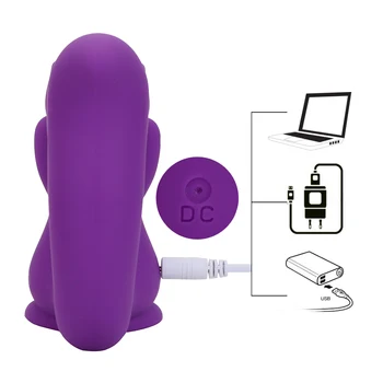 IKOKY Veveriță Sculpta Supt Limba Vibrator10 Frecvență de Vibrație Clitoris Lins Stimulator Biberon Fraier Jucarie Sexuala pentru Femeie