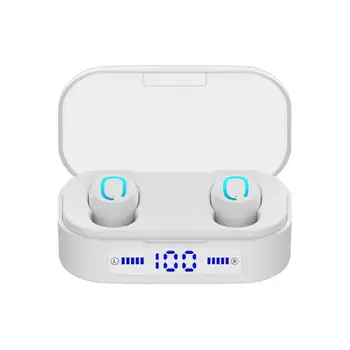 T20 TWS Butonul de Joc fără Fir Bluetooth Căști În Ureche Stereo Sport Căști Bluetooth 5.0 Reducere a Zgomotului de Muzică dispozitiv de management de cab