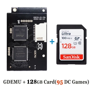 DC V5.15b GDEMU Unitate Optica de Simulare de Bord pentru SEGA Dreamcast cu SD/TF Card Jocuri Instalate Joc Video Retro