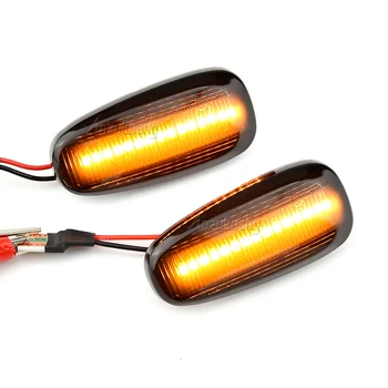 2x LED-uri Dinamice de poziție Laterale care Curge de Semnalizare Partea de Repetor Lampa Secvențială Semnalizator pentru Opel pentru Zafira a 99-05 pentru Astra G