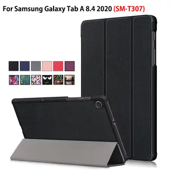SM-T307U Caz Pentru Samsung Galaxy Tab s 8.4 2020 T307 SM-T307 Acoperi Funda Slim Magnetic Suport Pliante Shell Capa
