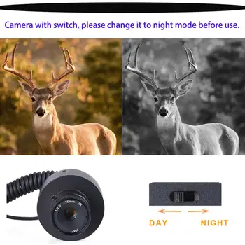 4.3 Inch 720P HD Display Digital Night Vision domeniul de Aplicare aparat de Fotografiat aparat de Fotografiat Infraroșu Viziune de Noapte în aer liber Vânătoare Optice domeniul de Aplicare