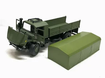 De înaltă calitate, 1:36 aliaj militară camion de transport de model off-road masina de jucarie model de colectie ornamente pentru copii jucărie transport gratuit