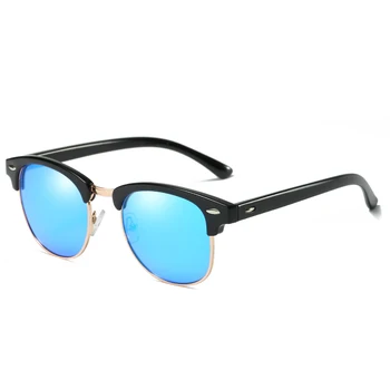 EZREAL Brand Polarizat ochelari de Soare Barbati Sau Femei Retro Nit de Înaltă Calitate Obiectiv Polaroid Design de Brand Ochelari de Soare de sex Feminin Oculos 12552
