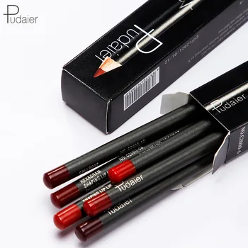 6pcs/set 2019 Noi Pudaier creionul de buze Nud Ruj Liner Creion de Lungă Durată Impermeabil Matte Lip Machiaj Cosmetice 36 Culori