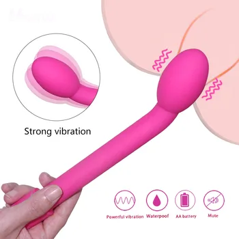 Clitoris Stimularea punctul G Vibrator Adult Jucarii Sexuale pentru Femei, Anal Biberon Dildo Vibrator pentru Femei aparatul de Masaj Erotic Sex Produsele