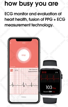 W46 smartwatch ECG Ceasuri ceasuri Femei rata de inima ceas inteligent Bărbați ceasuri reloj PK amazfit gts iwo LS02 W26 X6 X7 W34 G500 12647