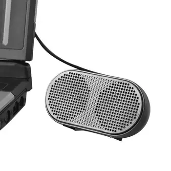 Portabil USB Music Player Negru Mini Stereo Speaker Unic Pentru Notebook Laptop HK-5002 Ușor Multimedia Difuzor