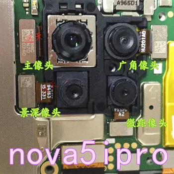 Original Spate Camera Principala de Cablu Flex Pentru Huawei Nova 5 5i 5T 5iPro pro Front Camera din Spate a conectorului Modulului de piese de schimb 12679