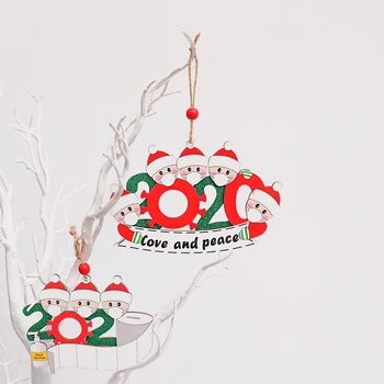 2020 Carantină Crăciun, Zile De Naștere Partidul Decor Cadou Produsul Personalizat Agățat De Ornament