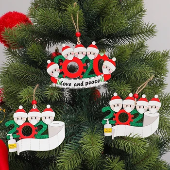 2020 Carantină Crăciun, Zile De Naștere Partidul Decor Cadou Produsul Personalizat Agățat De Ornament
