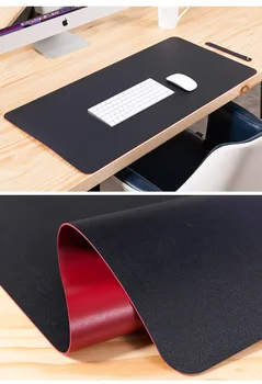 Noi Supradimensionate Mouse Pad PVC sau din Piele de Pluș Gaming Mouse Pad Birou Laptop Pad cu Coarda de Stocare